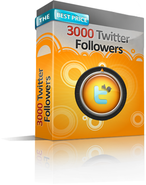 3000 Twitter Followers